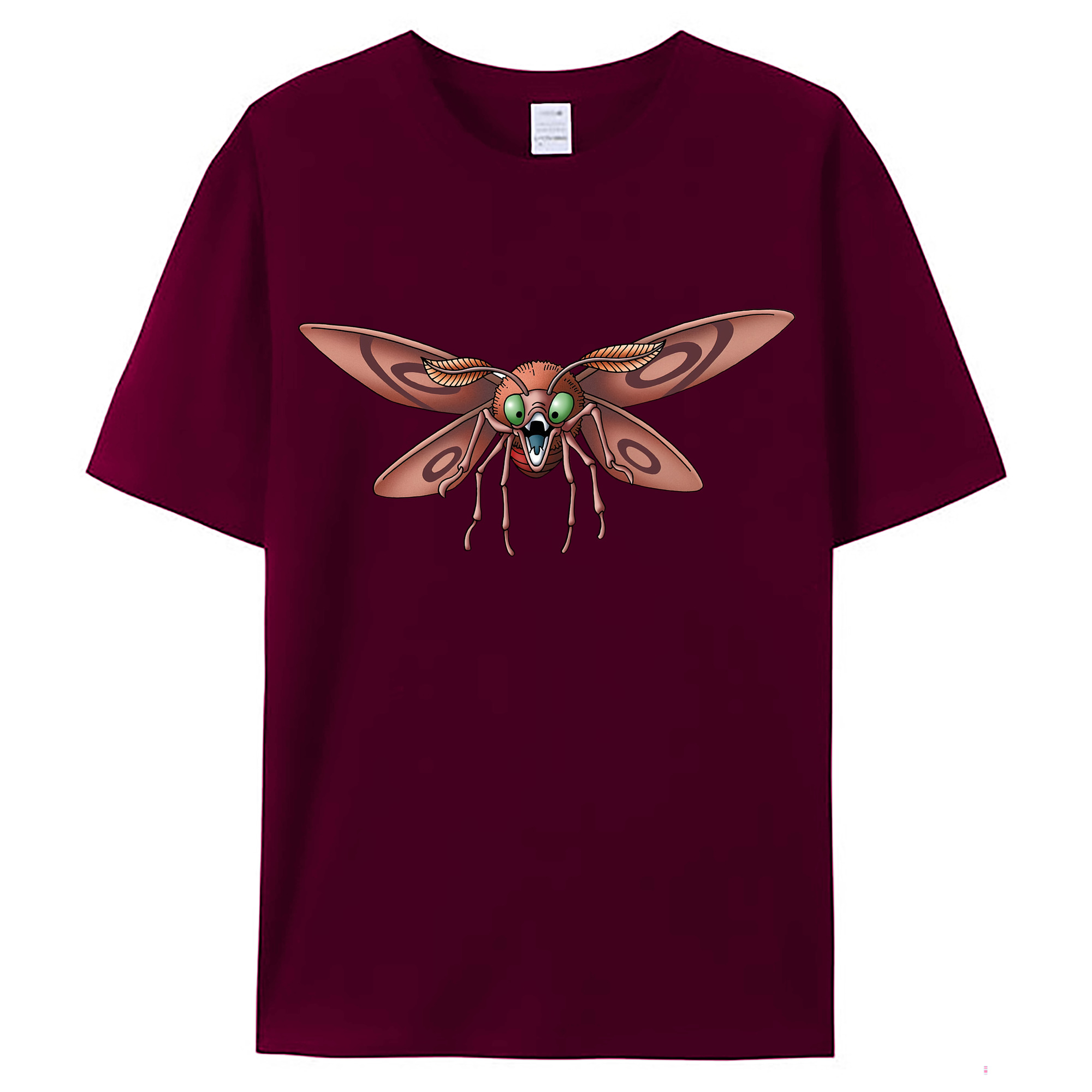 （画像用） ドラゴンクエスト Doragon Kuesuto Dragon Quest レディースカジュアルプリントTシャツ（綿100％）
